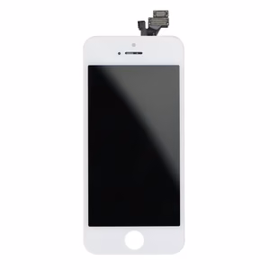 LCD ekranas iPhone 5 su jutikliniu stiklu baltas spalvos (Tianma AAA)