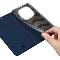 Dėklas Dux Ducis Skin Pro Xiaomi Redmi Note 14 Pro 5G/Poco X7 tamsiai mėlynas