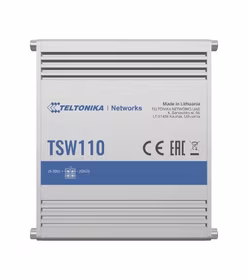 Komutatorius TELTONIKA TSW110 L2 5 prievadų Gigabit PoE