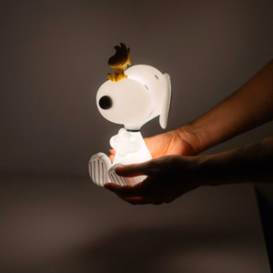 Snoopy LED naktinis šviestuvas vaikams, 26.7 × 18.5 cm