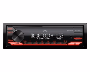 AUTOMOBILINIS RADIJAS JVC KDX-282BT RAUDONAS