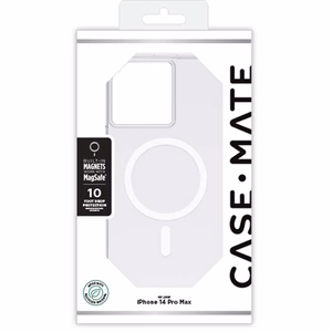 Case-Mate Tough Clear MagSafe dėklas, skirtas iPhone 14 Pro Max, skaidrus