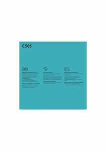 Logitech C505 internetinė kamera 1280 x 720 px USB juoda
