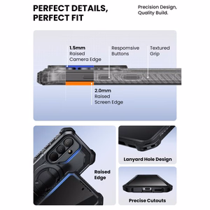 Supcase ArmorBox Mag MagSafe Dėklas for Samsung Galaxy S26 - juodas