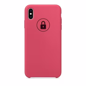Dėklas "Silicone Case" skirtas iPhone X (XS) / Hibiscus / su įpakavimu
