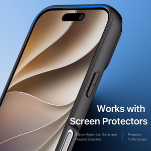 DUX DUCIS AIMO dėklas, skirtas iPhone 18 Pro / 17 Pro, spalva – juoda