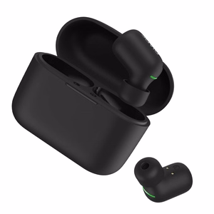 Savio TWS-09 IPX5 belaidės in-ear ausinės muzikai Bluetooth juodos