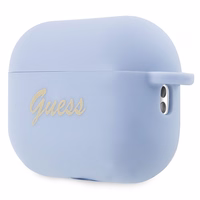 Guess GUAP2LSCHSB ausinių dėklas (m) - mėlynas Silicone Charm Heart Collection