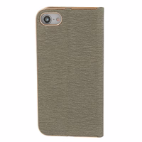 Vennus knygos tipo dėklas su rėmeliu Iphone 14 Plus pilkas