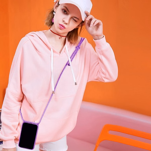 STRAP Silikon dėklas telefonui IPHONE 11 PRO (m) - rožinis