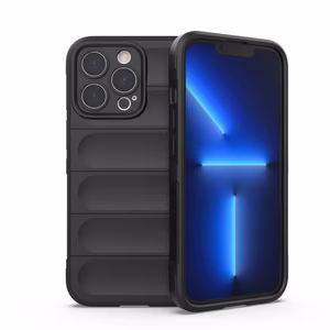 Чехол Magic Shield для iPhone 13 Pro гибкий бронированный чёрный
