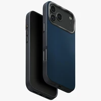 Uniq Lyden DS Dėklas telefonui iPhone 17 Pro Max Magnetinis įkrovimas - Mėlynas ir Juodas