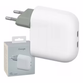 Įkroviklis Google GA09856-EU baltas 67W su pakuote / 100% Originalus /