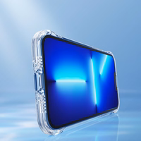 Joyroom Defender Series dėklas iPhone 13 Pro tvirtas korpusas su kabliukais stovas permatomas (JR-BP955)