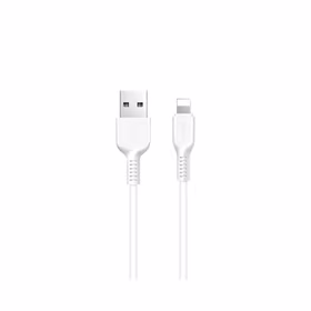 Kabelis (m) - USB A į Lightning Hoco 2,4A 1 m X20 baltas (m)