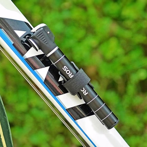 Rockbros JG-1040B maža dviračio pompa - juoda