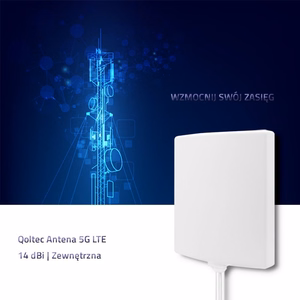 Qoltec 57022 – lauko 5G antena, 14 dBi