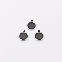 Rinkinys of lens glasses for iPhone 17 Pro sidabrinis