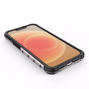 Korinio rašto dėklas telefonui iPhone 14 Plus šarvuotas hibridinis juodas