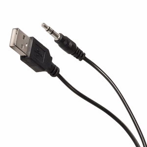Audiocore AC870 B 2 krypčių 3 W Juoda, Pilka Vielinis