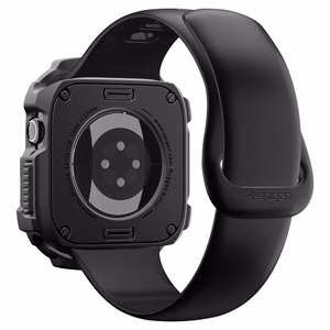 Spigen Rugged Armor dėklas, skirtas Apple Watch 42 mm – matinis juodas