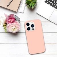 Tel Protect silikoninis Premium dėklas telefonui Iphone 15 Pro šviesiai rožinis