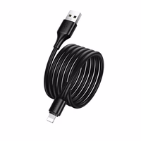 Kabelis (m) USB-A į Lightning Hoco 2,4A 1 m X120 - juodas (m)