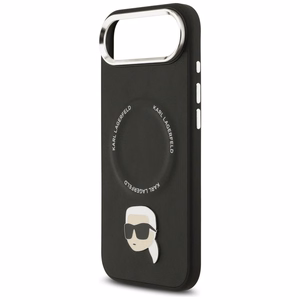 Karl Lagerfeld Karl Pin Magnetinis dėklas telefonui iPhone Air - Juodas