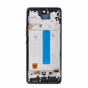 REWA OLED LCD ekranas su rėmeliu, skirtas SAMSUNG A53 5G, juodas