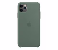 APPLE silikoninis dėklas IPHONE 11 PRO MAX MX012ZM/A PINE GREEN originali plomba