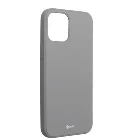 ROAR dėklas telefonui COLORFUL JELLY skirtas IPHONE 12 Pro Max, pilkas