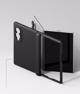 Ringke Onyx Flap dėklas, skirtas Samsung Galaxy Z Fold 8, suderinamas su MagSafe – juodas