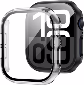 Tech-Protect Defense360 grūdinto stiklo dėklas Apple Watch 10 (42mm) - skaidrus