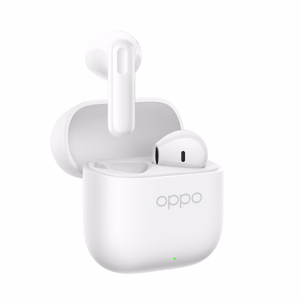 OPPO tikrai belaidės ausinės Enco Buds3 Bluetooth, įstatomos į ausis, mikrofonas, sniego balta, belaidės