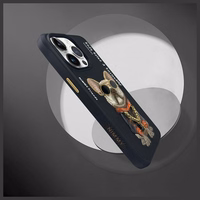 Nimmy Glasses Cool dėklas telefonui iPhone 15 Pro Max - juodas