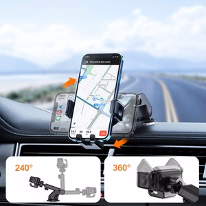 Car Holder Joyroom v1 "JR-ZS283" Black (not magnetic / sticky pad)