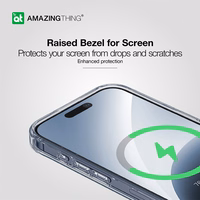 Amazing Thing Minimal magnetinis dėklas MagSafe 6.6FT IP156.7PMMINBU iPhone 15 Pro Max mėlynas