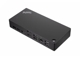 Lenovo 40AY0090EU knyginių kompiuterių dokas / jungčių replikatorius Vielinis USB 3.2 Gen 1 (3.1 Gen 1) Type-C Juoda