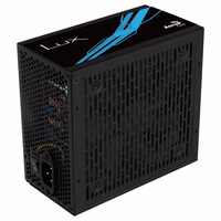 Aerocool LUX 650W maitinimo blokas 20+4 pin ATX ATX Juoda