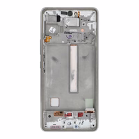 ServicePack LCD ekranas SAMSUNG A53 5G A536B GH82-28024B Balta