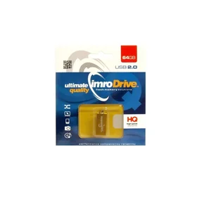 Imro atmintukas 64GB USB 2.0 Edge auksinis