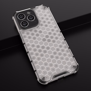 Korinio rašto dėklas telefonui iPhone 14 Pro šarvuotas hibridinis juodas