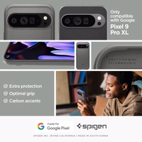 Spigen Rugged Armor dėklas telefonui Google Pixel 9 Pro XL - pilkas