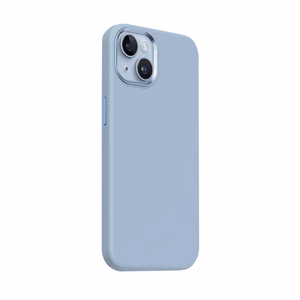 Crong Color Cover LUX Magnetic dėklas, skirtas iPhone 15 Plus, suderinamas su MagSafe, mėlynas