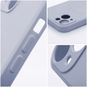 Silicone Mag Cover чехол совместим с MagSafe светло-синий для Samsung A37