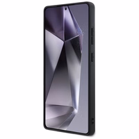 Guess odinis 4G gėlių rašto Magnētinis dėklas telefonui Samsung Galaxy S25 Ultra - rožinis