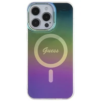 Guess IML Vaivorykštinis Magnetinis dėklas telefonui iPhone 15 Pro Max 6.7" - įvairiaspalvis