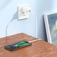 Borofone Kabelis BX89 Union - USB to Micro USB - 2,4A 1 metras baltas-zaļs