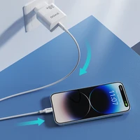 BWOO Kabelis USB-C - Lightning 1m 27W ABS + TPE X283 C-L baltas