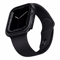 Uniq dėklas Valencia Apple Watch Series 4/5/6/7/8/SE/SE2 45/44mm. grafito/grafito